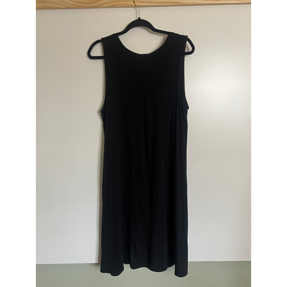Ava & Viv Shift Dress Sleeveless Lightweight Casual Summer Black Women Size 1X - Picture 5 of 7